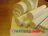 Фторопласт 4, (PTFE- политетрафторэтилен) Стержень 30мм