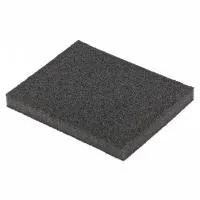 Губка для шлифования, 125х100х10 мм, мягкая, P60, Matrix