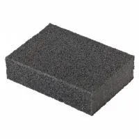 Губка для шлифования, 100х70х25 мм, мягкая, P60, Matrix