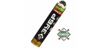 Пена Зубр Gold Pro 65 полиуретановая, для монтажного пистолета, всесезонная, SVS, 850 мл